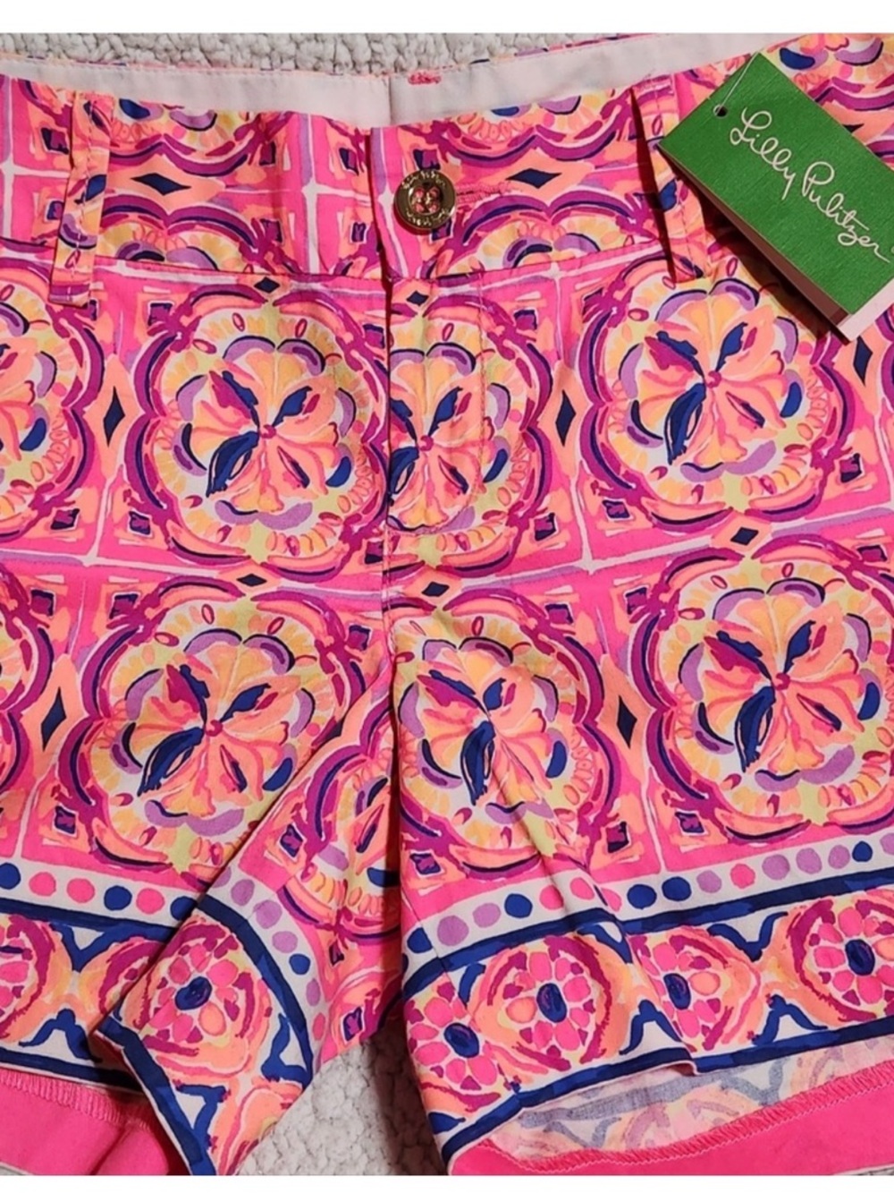 Lilly Pulitzer Callahan Short Pink Fusion Size 4